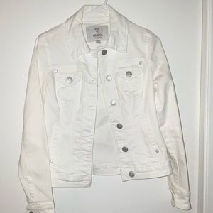 Guess White Jean Jacket!